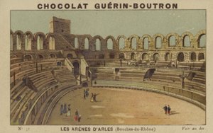 The Arenas of Arles, Bouches-du-Rhone by French School