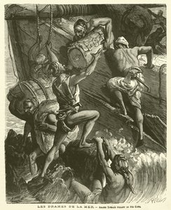 The Dramas of the Sea by French School