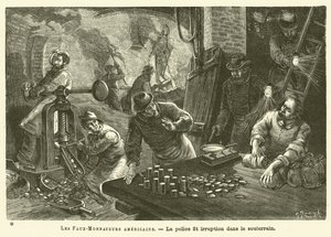 The American Counterfeiters by French School