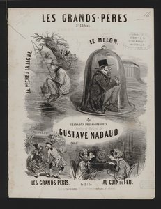 Les Grand Peres, Four Philosophical Songs by Gustave Nadaud by French School