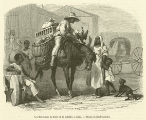 Fruit and Poultry Merchants, in Cuba