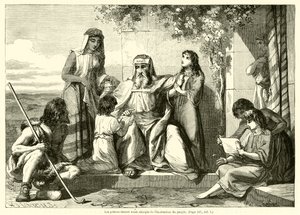 The Priests Were Also Responsible for Instructing the People by French School