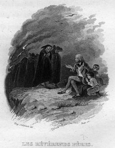 Les Révérends Pères. Song by Beranger in 