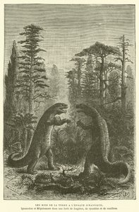The Kings of the Earth in the Jurassic Period by French School