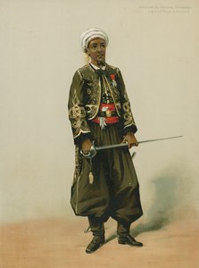 Lieutenant of Senegalese Zouaves, Full Service Uniform