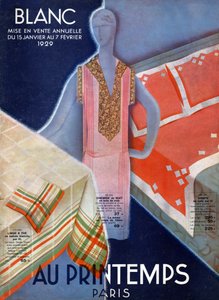 Linen by French School