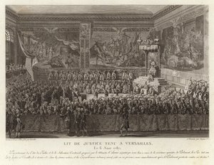 Lit de Justice Held in Versailles