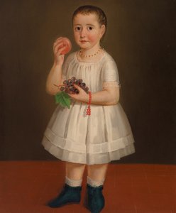 Little Girl with Fruit, c.1840