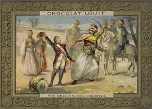 Little drummer boy at the Siege of Nicopolis, 1798