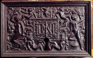 Lock plate from the castle of Egouen by French School