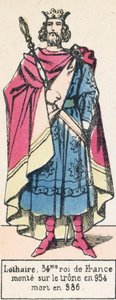 Lothaire, 34th King of France, Ascended the Throne in 954, Died in 986 by French School