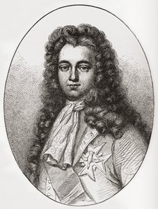 Louis François Marie Le Tellier Marquis of Barbezieux, 1668-1701. French statesman. From Les Heures Libres published 1908 by French School