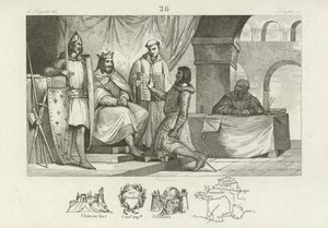 Louis II, King of Italy and Holy Roman Emperor by French School