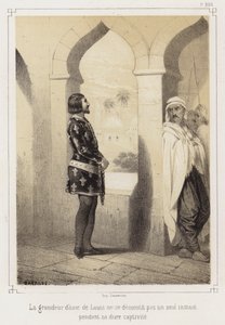 Louis IX of France in the captivity of the Egyptians by French School