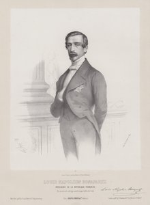 Louis Napoleon Bonaparte, President of the French Republic, c1848 by French School