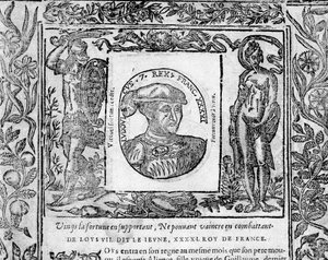 Louis VII the Young by French School