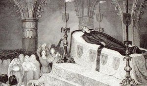 Louis XII Father of the People on His Funeral Bier, from 