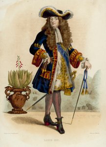 Louis XIV by French School