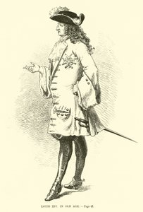 Louis XIV in Old Age by French School