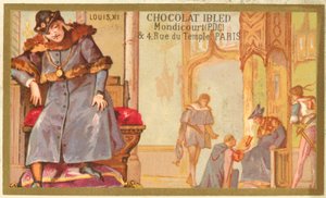 Louis XI of France by French School
