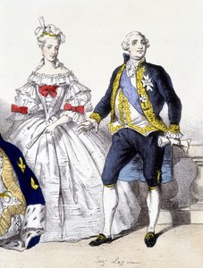 Louis XVI and Marie Antoinette - in 