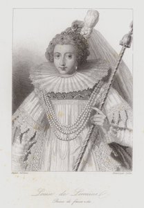 Louise of Lorraine, Queen Consort of Henry III of France by French School