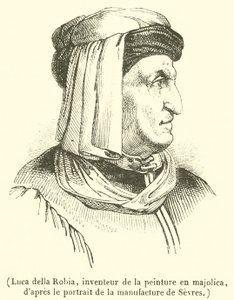 Luca della Robbia, Inventor of Majolica Painting by French School