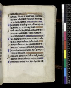 From the Psalter and Hours of Isabella of France