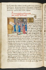 Page from Cent Nouvelles Nouvelles, c.1461-62