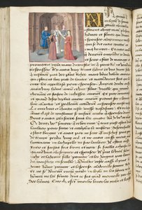 Page from Cent Nouvelles Nouvelles, c.1461-62