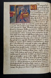 Page from Cent Nouvelles Nouvelles, c.1461-62