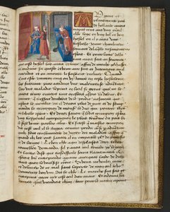 Page from Cent Nouvelles Nouvelles, c.1461-62