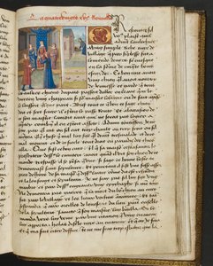 Page from Cent Nouvelles Nouvelles, c.1461-62