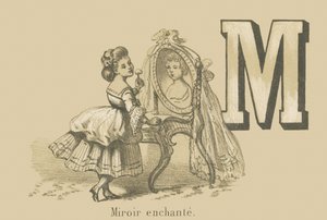 Enchanting Mirror by French School