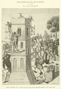 Masons in the Fifteenth Century by French School