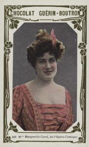 Madame Marguerite Carre, from the Opera-Comique by French School