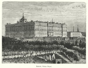 Madrid, Royal Palace by French School