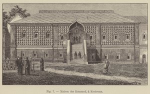 House of Romanov in Kostroma by French School