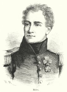 Malet (engraving) by French School