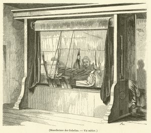 Gobelins Manufactory, A loom