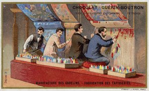 Manufacturing Tapestries at the Gobelins Manufactory by French School