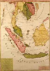 Map of South East Asia
