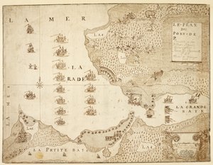 Map of the Port of Placentia, Canada