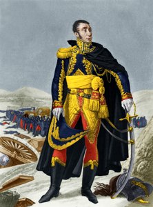 Marshal de Grouchy (coloured engraving)