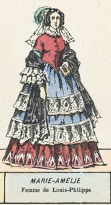 Marie-Amelie, Wife of Louis-Philippe by French School