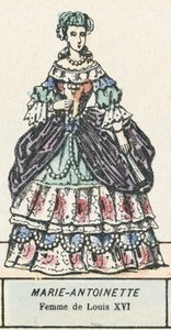 Marie-Antoinette, Wife of Louis XVI by French School