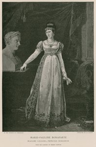 Marie-Pauline Bonaparte by French School