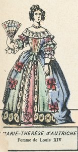 Marie-Therese of Austria, Wife of Louis XIV by French School