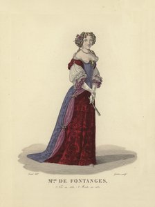 Marie Angelique de Scorailles, Duchess of Fontanges, mistress of King Louis XIV of France