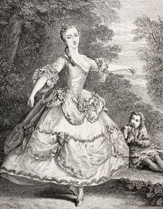 Marie Salle, 1875 by French School
